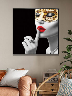 Hotel Toilet Wall Painting Black and White Canvas Painting Home Living Decor