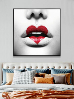 3-iSB-61117-1Panel Black PS Frame Canvas Prints Custom Wall Art Canvas Painting Home Decor Paintings