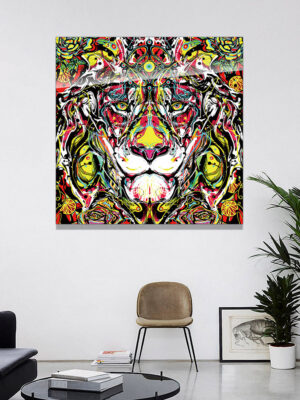 3-iSB-61193-1Panel Frameless Acrylic Prints Home Decor Abstract Painting Waterproof Wall Art Painting on Canvas