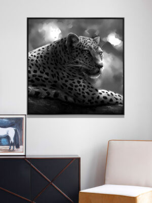 Hotel Canvas Painting Indoor Decoration Modern Animal Wall Art Painting