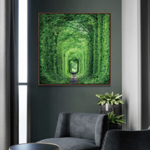 Tunnel Landscape Painting Canvas Wall Art for Home Decoration