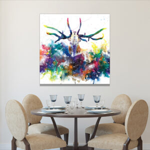 Indoor Decoration Painting Modern Abstract Canvas Wall Art Framed Painting