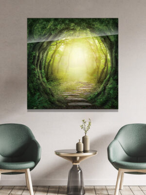 Spring Landscape Abstract Nature Wall Art Painting Modern Canvas Prints Art