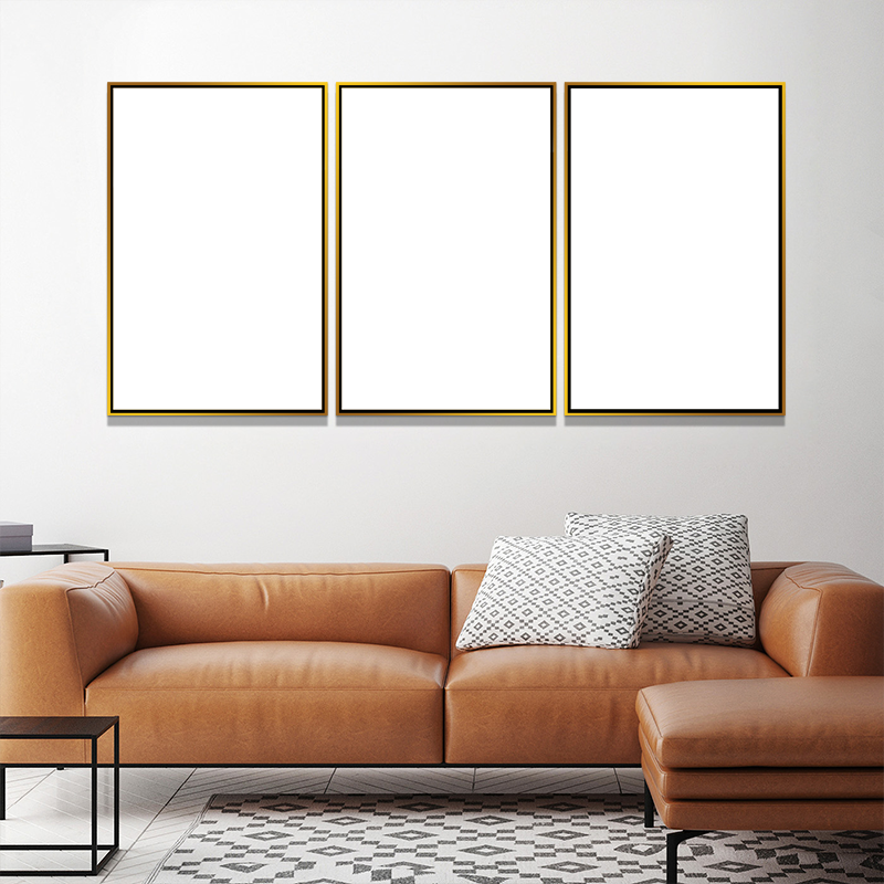 14-Custom-3Panel-Gold-Alumnum-Frame-Acrylic-Prints.png Custom Triptych Acrylic Prints Home Decor Wall Art Painting - Image 1